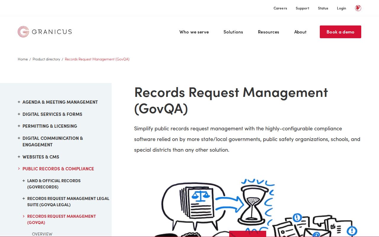 Clatsop County Warrenton criminal records GovQA request portal